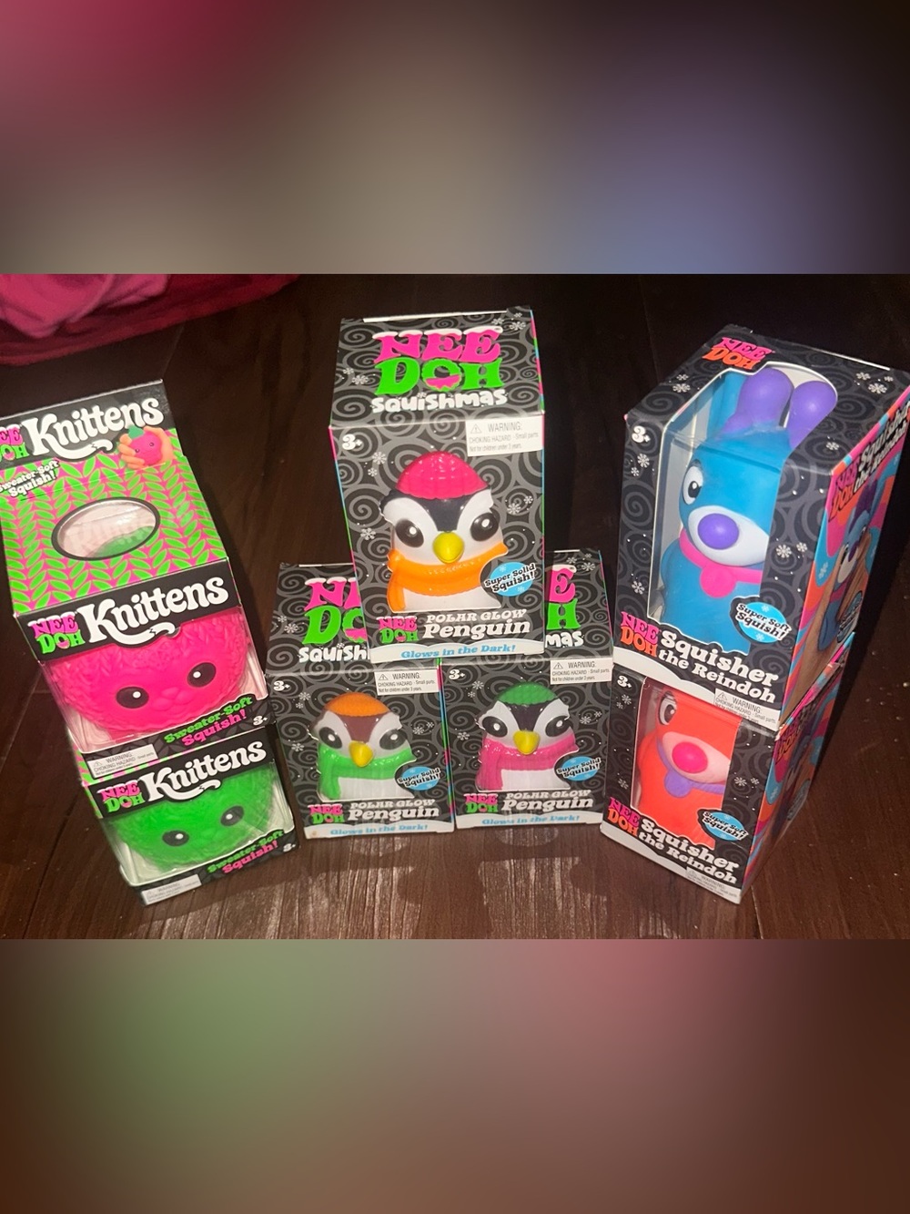 NeeDoh Christmas friends bundle